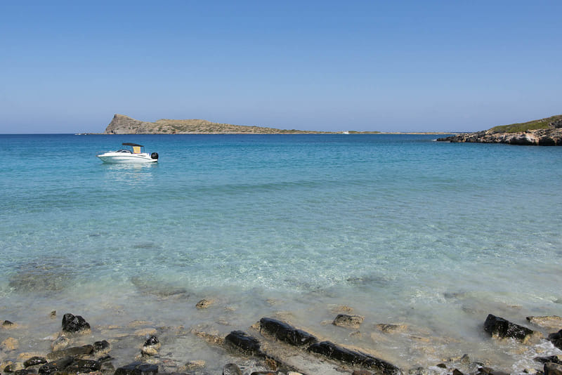 Plaża Kolokitha na wyspie Kalydon