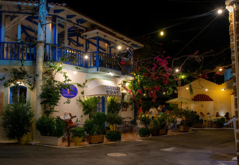 Restauracja w Old Malia