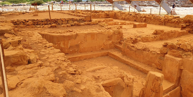 Wykopaliska w Archaeological Site of Malia